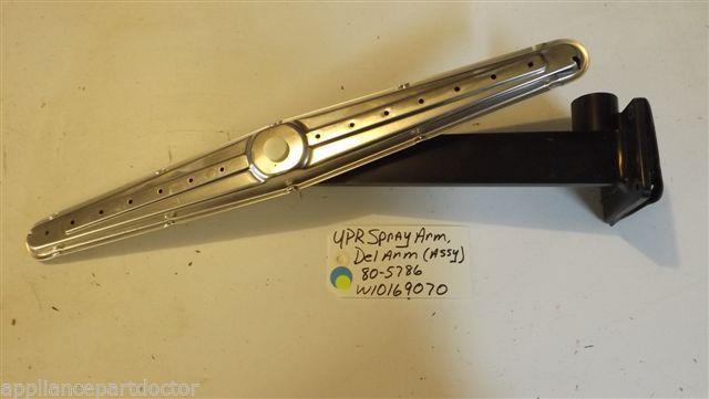 MAGIC CHEF Dishwasher 80-5786 W10169070 Upr Spray Arm Delivery Arm USED PART MAGIC CHEF Dishwasher 80-5786 W10169070 Upr Spray Arm Delivery Arm USED PART